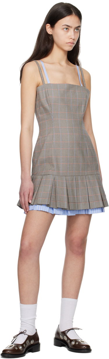 Obleke Charles Jeffrey Loverboy Charles Jeffrey LOVERBOY Pleated Minidress Večbarvna | 54060401, 3