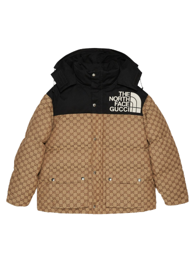 Jakna Gucci The North Face x GG Padded Jacket Bež | 670909 Z8APZ 2184