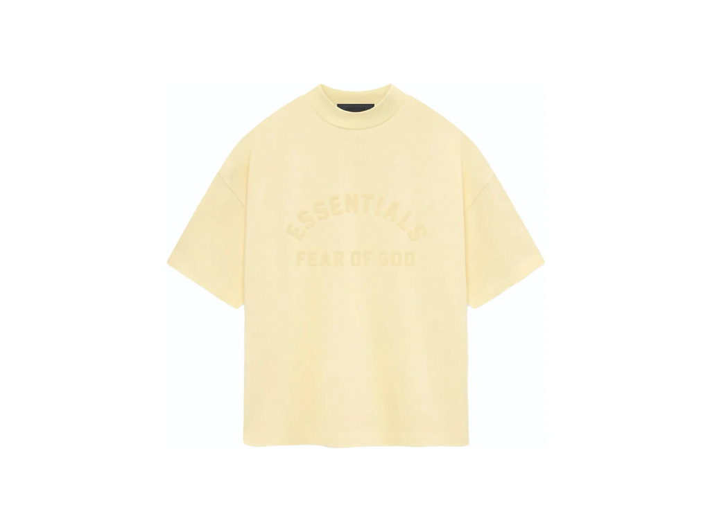 Majica Fear of God Essentials Heavy Jersey S/S Tee Rumena | 125sp242001f, 0