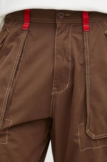 Cargo hlače Pleasures PLEASURES Public Utility Pants Rjava | P24W011, 3