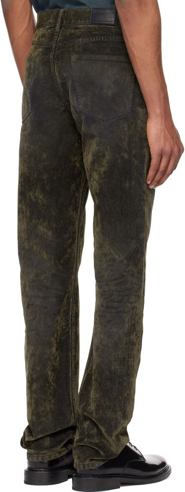 Kavbojke Helmut Lang Helmut Lang Flocked Jeans Zelena | O09DM202, 2