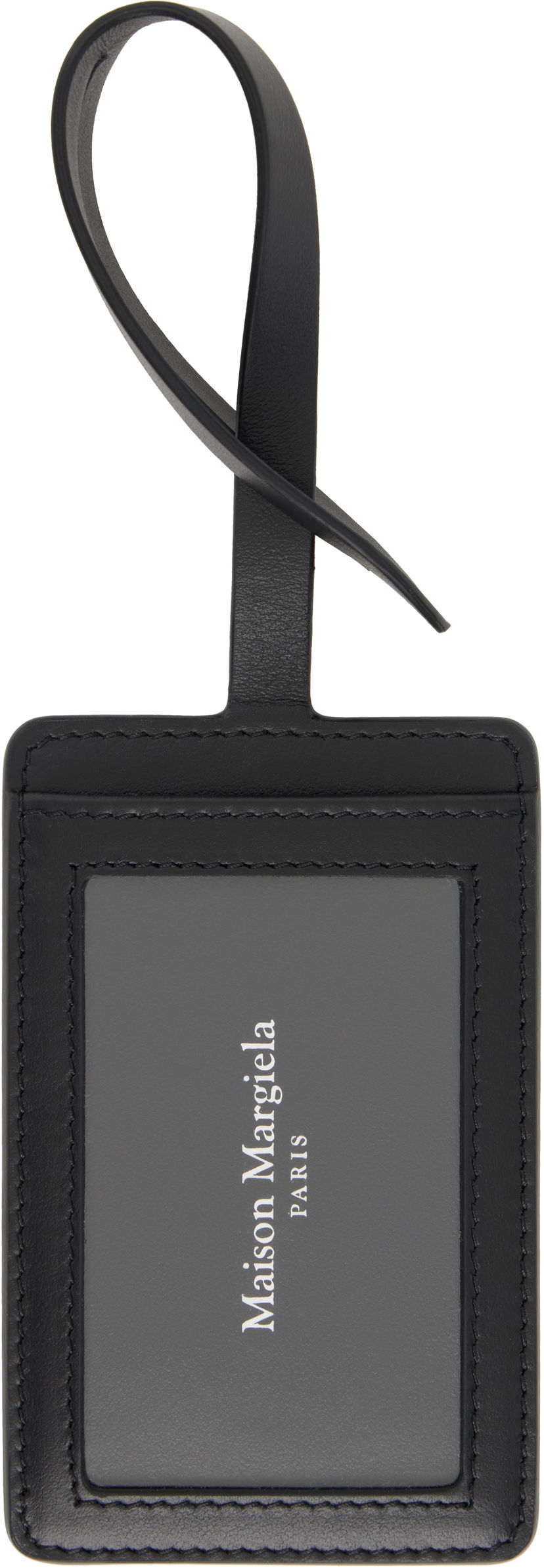 Obeski za ključe Maison Margiela Luggage Tag Črna | SA1TZ0004 P5929