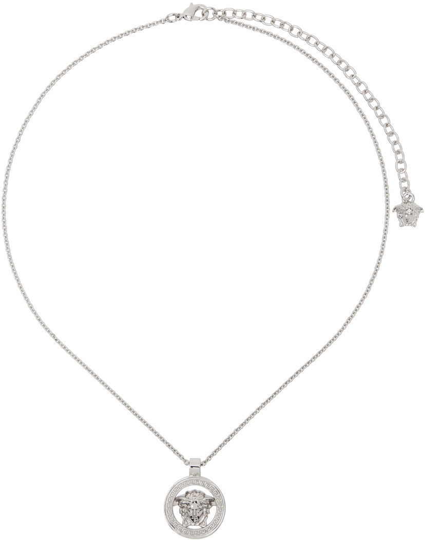 Ogrlica Versace Silver Medusa '95 Pendant Necklace Kovinski | 1015201_1A00620