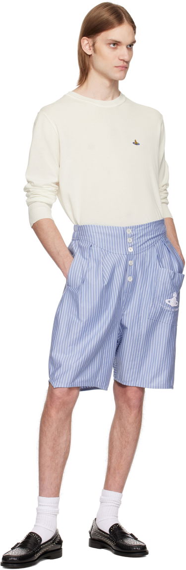 Pleteni pulover Vivienne Westwood Vivienne Westwood Alex Round Neck Sweater Bela | 27010012-Y003F-, 4
