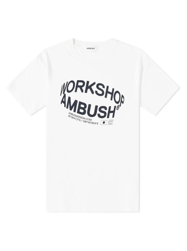 Majica Ambush Revolve Logo Tee Bela | BMAA064S23JER0010247
