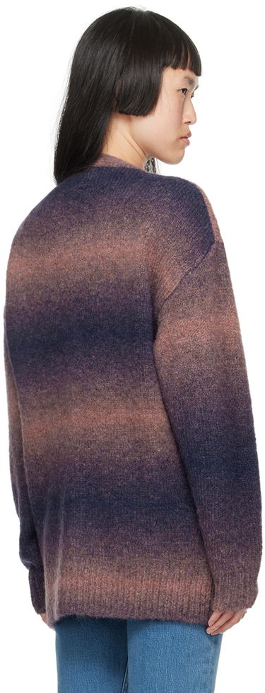 Pleteni pulover rag & bone Rag & Bone Holly Gradient Cardigan Lila | WAS23F043MW43, 2