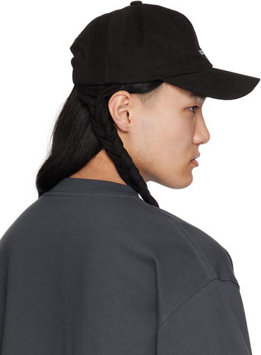 Kapa We11done We11done Logo Braid Cap Črna | WD-AH0-25-430-U-BK, 2