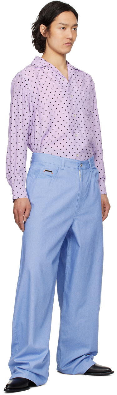 Hlače Marni Marni Light Jeans Modra | PUJU0108A1 UTC476, 3