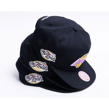 Kapa Mitchell & Ness Top Spot Snapback HWC Boston Celtics Black Črna | HHSS2976-BCEYYPPPBLCK, 3
