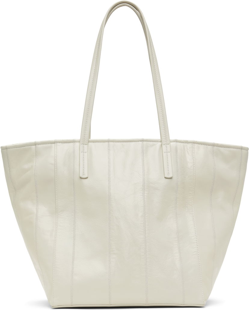 Tote bag BY FAR Leather Tote Bag Bela | MWBTT001LL002WH020PA