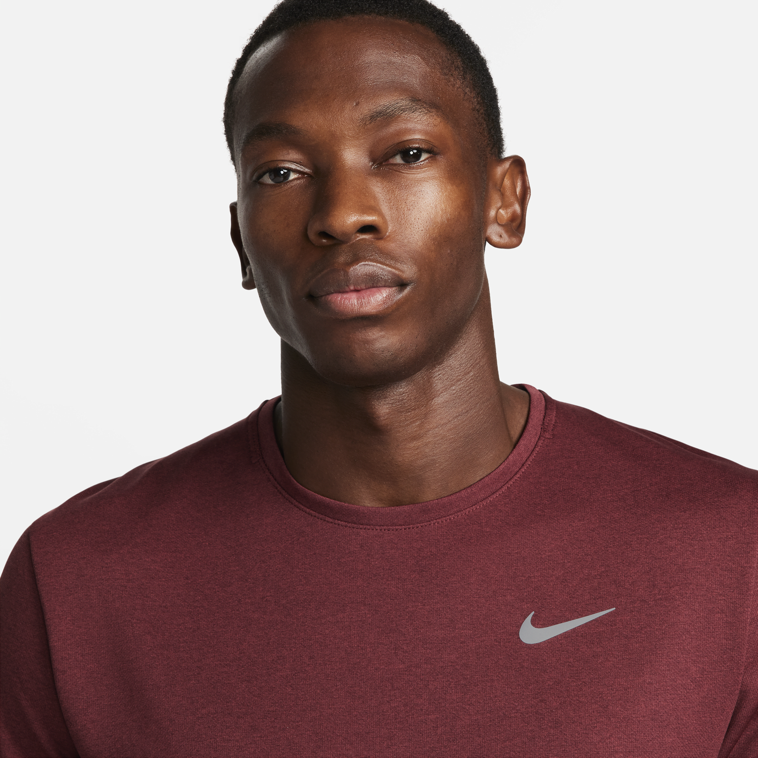 Majica Nike Miler Dri-FIT UV Rdeča | DV9315-681, 1