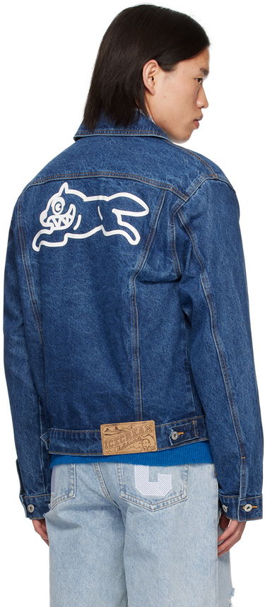 Jakna BBC IceCream ICECREAM Running Dog Denim Jacket Modra | ICD006, 2