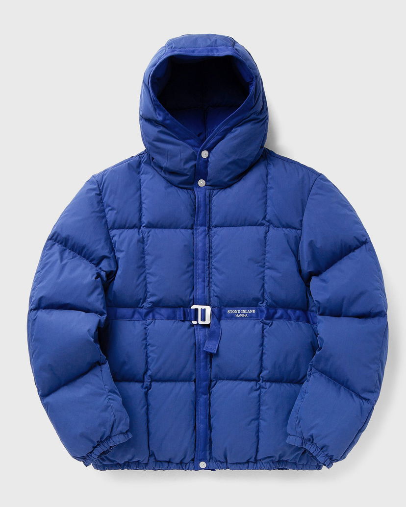 Puhovka Stone Island Stone Island Marina Hooded Puffer Jacket Modra | K2S154100081S0X24.V0022