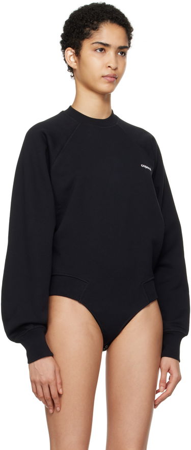Pulover Coperni Crewneck Sweatshirt Bodysuit Črna | COPJS105F5010, 3