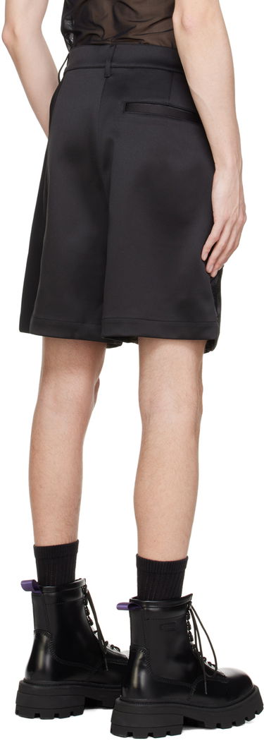 Kratke hlače Feng Chen Wang Feng Chen Wang Jacquard Shorts Črna | FMS17ST08, 2