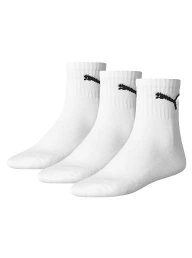 Nogavice Puma Short Crew Socks - 3 Pack Bela | 231011001