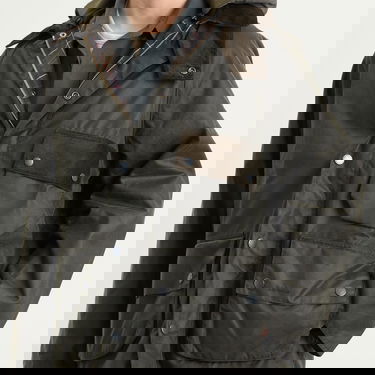 Jakna Barbour Heritage + Modified Solway Wax Jacket Size Large Zelena | MWX2479OL71, 5