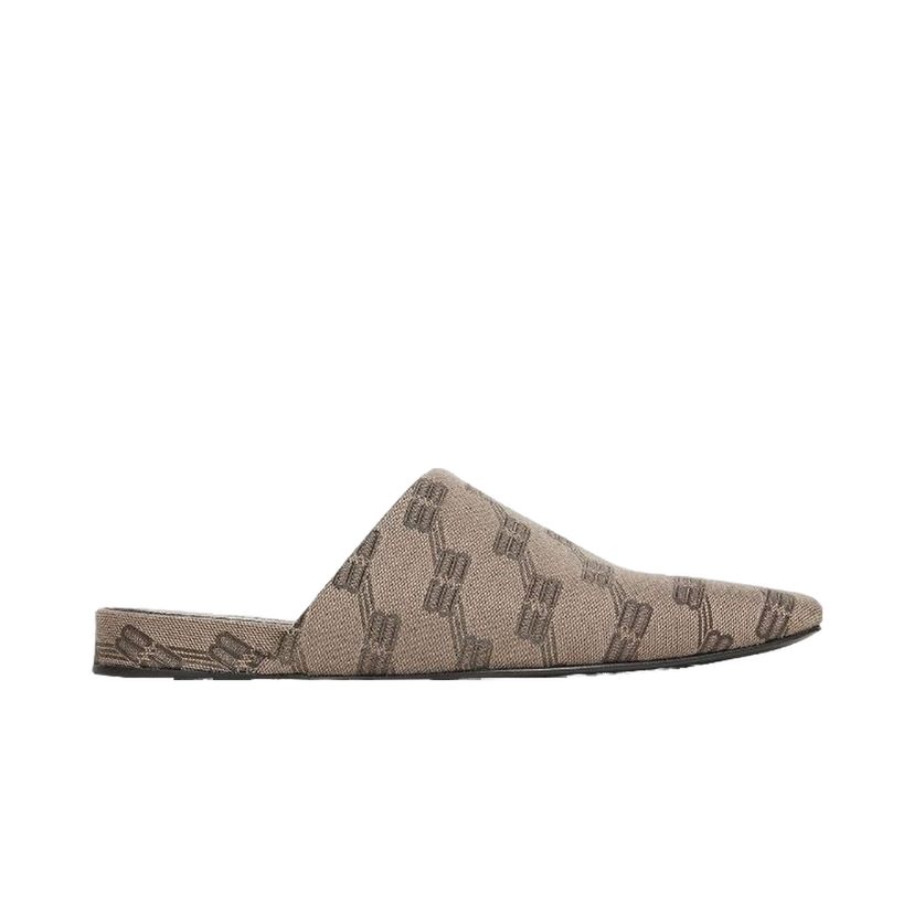 Superge in čevlji Balenciaga Cozy Jacquard Mules Brown Rjava | 636605W2I10