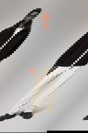 Jakna Rains Fleece Jacket Črna | 19940\01, 4