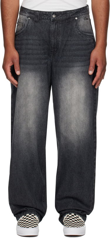 Kavbojke Dime Dime Classic Baggy Jeans Črna | DIMESU2511BLK, 0