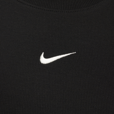 Majica brez rokavov Nike WMNS ESSENTIALS RIBBED CROPPED Črna | FB8279-010, 2