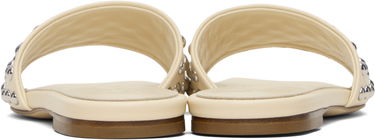 Modni dodatki Aeyde Aeyde Anna Studded Leather Sandals Bež | A11-FS-BRNS08FL185-SS25-100-007, 1