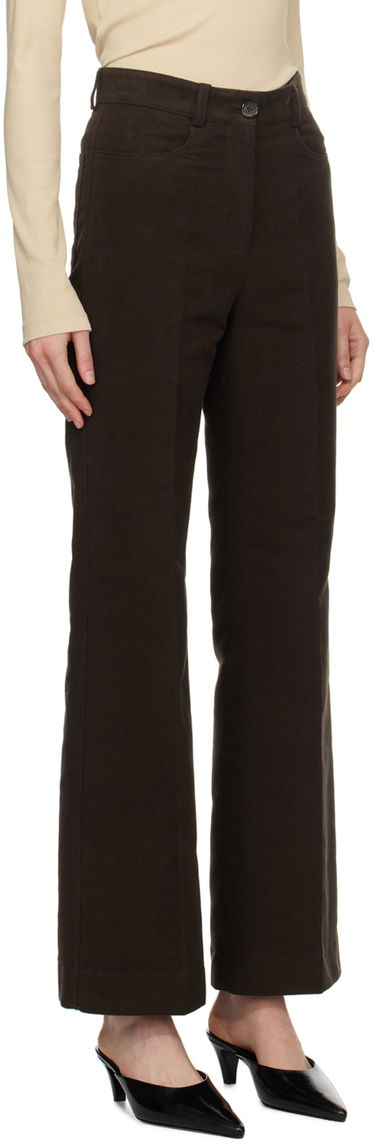 Hlače TOTEME TOTEME Flared Trousers Rjava | 241-WRB1058-FB0171, 1