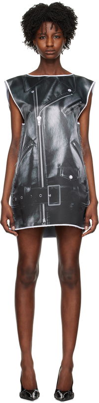 Graphic Print Mini Dress