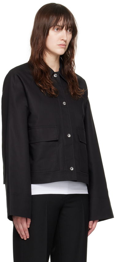 Jakna TOTEME TOTEME Cropped Flap Pocket Jacket Bež | 243-WRO0129-FB0198, 4
