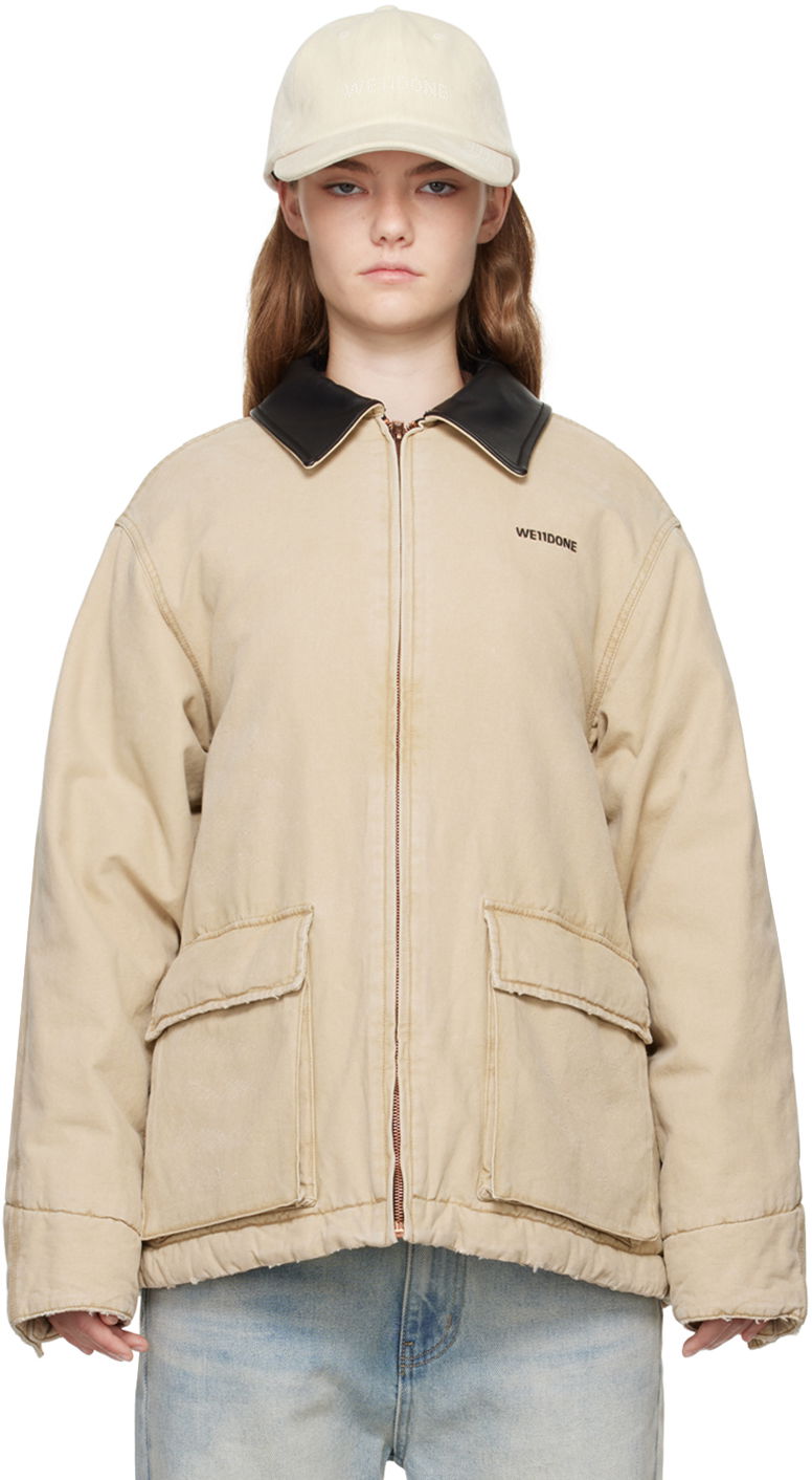 Jakna We11done We11done Oxford Jacket Bež | WD-JP2-24-039-U-BG