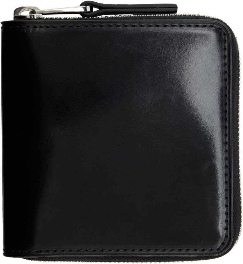 Denarnica LEMAIRE Patina Zip Compact Bifold Wallet Črna | SL0039 LL0165