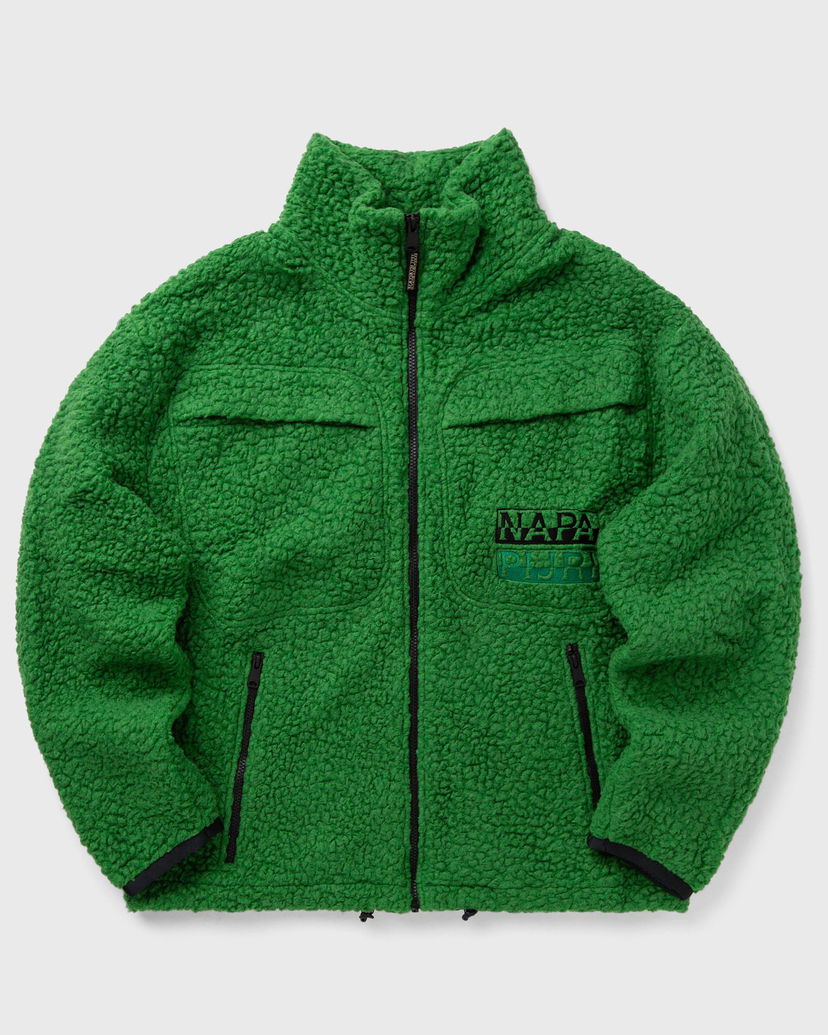 Jakna Napapijri T-JAMAN FZ HOODIE Zelena | NP0A4HZNG1T1