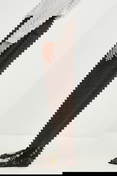 Hlače Universal Works Universal Works Wool-Blend Trousers Rjava | 31156.BLACK, 1