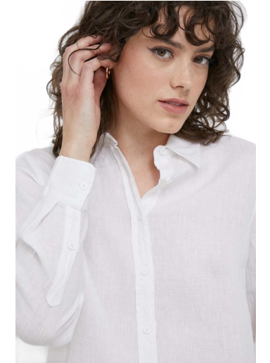 Srajce United Colors of Benetton Shirt Bela | 5BMLDQ02U.101