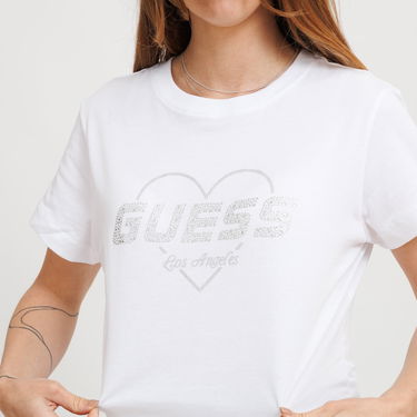 Majica GUESS Guess Narciso T-Shirt Bela | V5GI10K9RM1-G011, 2