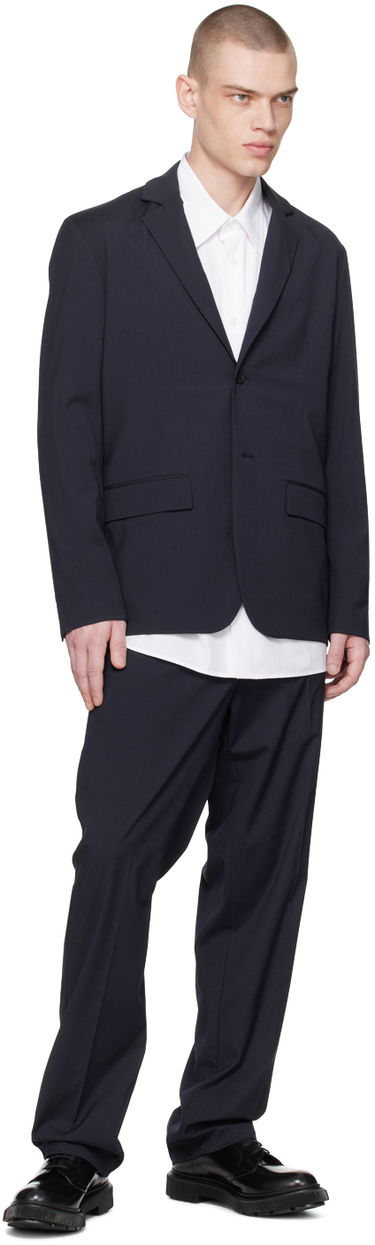 Hlače Samsoe Samsoe Samsøe Samsøe Sajohnny Trousers Mornarica | M24100062, 3