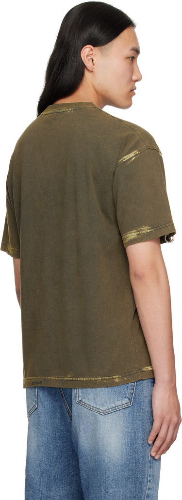 Majica We11done We11done Pierced T-Shirt Zelena | WD-TT0-25-770-U-CH, 2