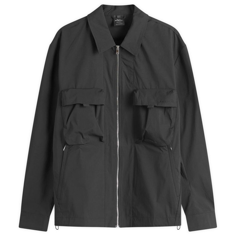 Vetrovka OAKLEY Reserve Full Zip Jacket Črna | FOA406836-02E