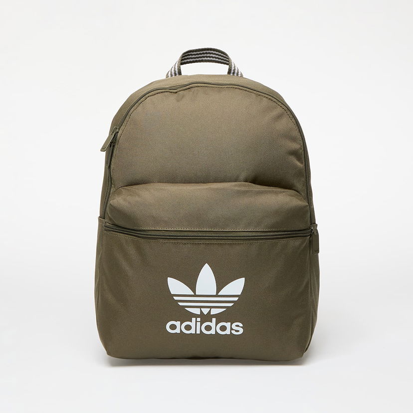 Nahrbtnik adidas Originals Backpack adidas Adicolor Backpack Olive Strata/ White Universal Siva | IX7460