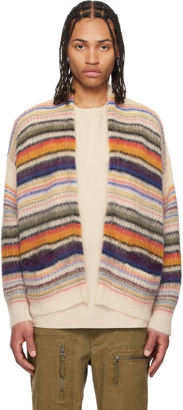 Pleteni pulover ISABEL MARANT Isabel Marant Danah Striped Open Cardigan Večbarvna | 25PCA0014HA-C1L09H, 0