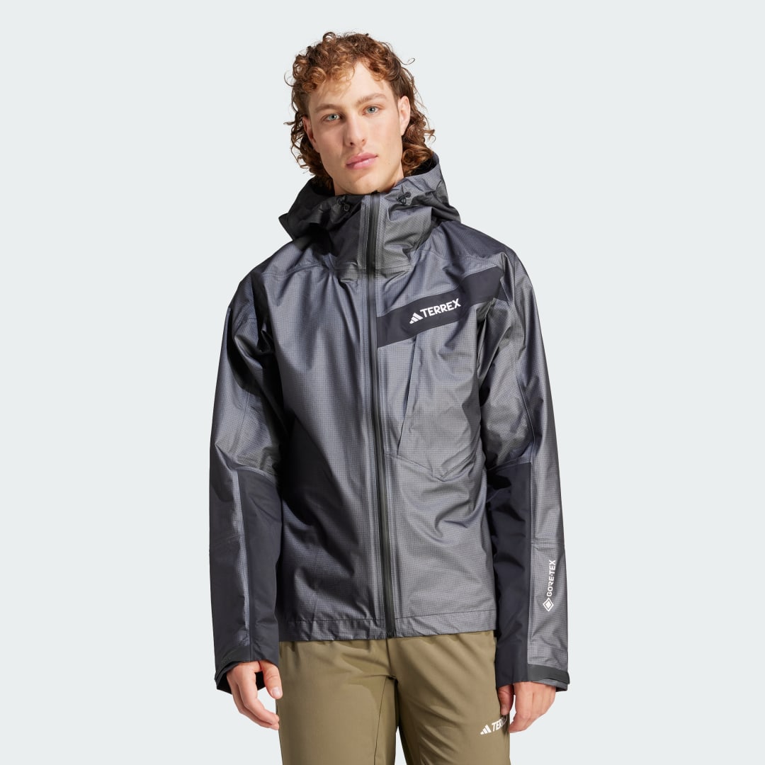 Jakna adidas Performance adidas TERREX Terrex Techrock Light Gore-Tex Active Črna | IP1417, 0