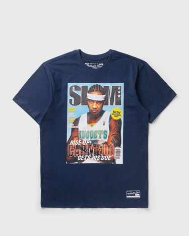 Majica Mitchell & Ness Mitchell & Ness Denver Nuggets Carmelo Anthony SLAM T-Shirt Mornarica | BMTRINTL1276-DNUNAVYAC, 1