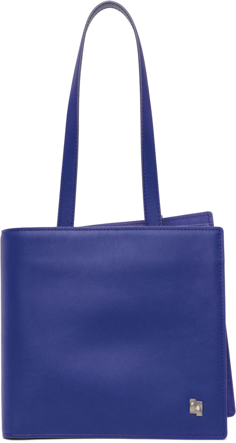 Tote bag ADER ERROR Leather Tote Bag Modra | BN01FWBA2001BL