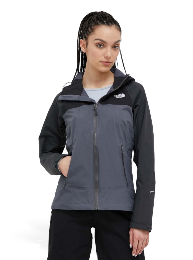 Jakna The North Face Outdoorová Stratos Jacket Siva | NF00CMJ059Q1
