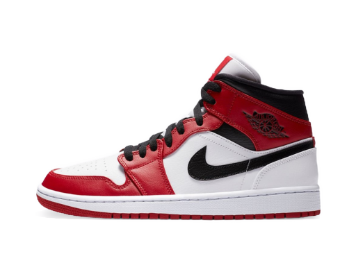 Omejena izdaja Jordan Air Jordan 1 Mid "Chicago" Bela | 554724-173