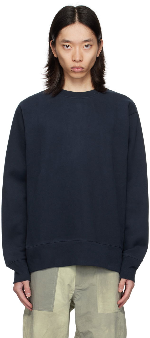 Pulover NORSE PROJECTS Arne Crewneck Sweatshirt Modra | N20-1329