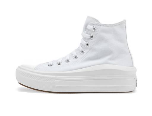 Superge in čevlji Converse Chuck Taylor All Star Move Hi Bela | 568498C