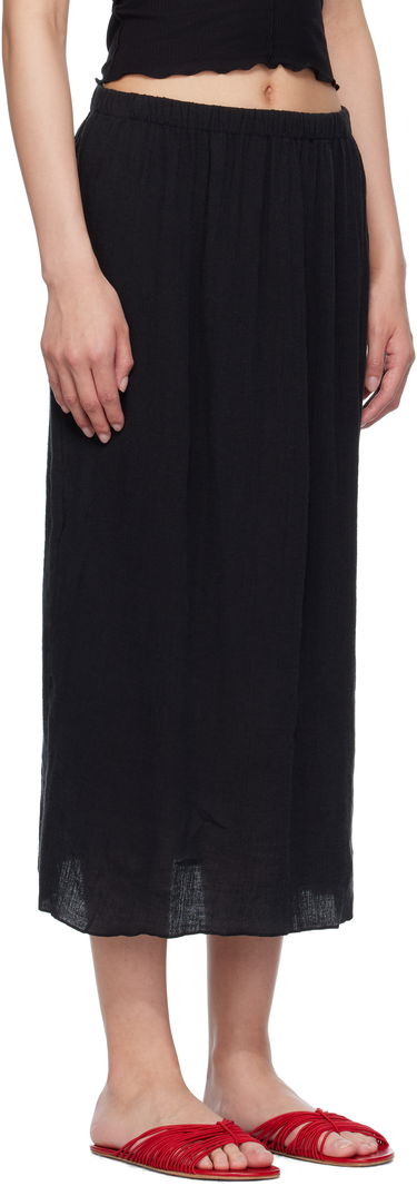 Krila Baserange Baserange Folio Midi Skirt Črna | SKFO-LC-SU25, 1