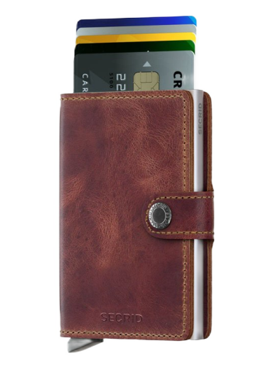 Denarnica Secrid Miniwallet Vintage Rjava | MV-Brown