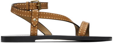 Superge in čevlji ISABEL MARANT Isabel Marant Jopee Studded Leather Sandals Rjava | SD0228FA-C1B05S, 0